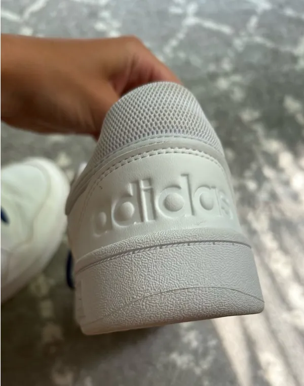 White Adidas Sneakers - Image 4