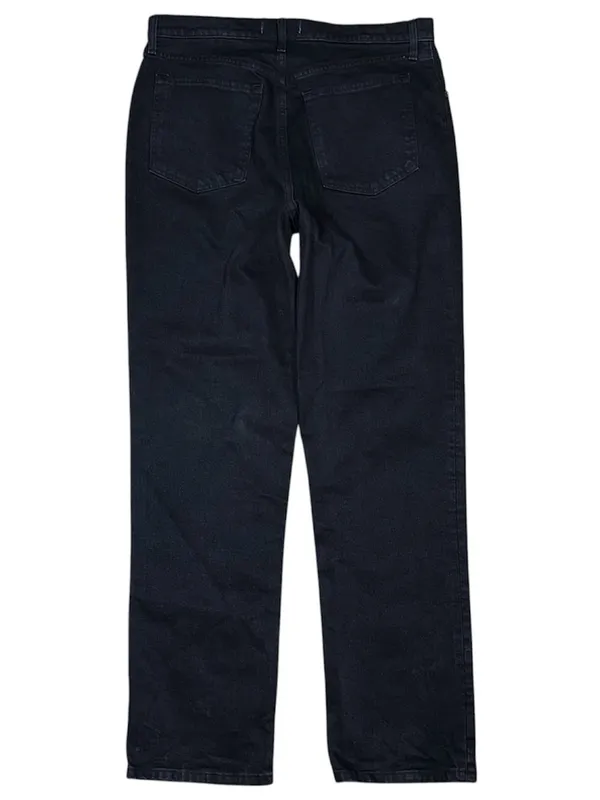 Abercrombie & Fitch NWT 90s Straight Ultra High Rise Jeans Black Sz 32 / 14 LONG - Image 2