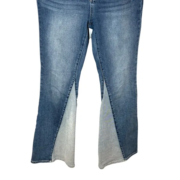 Judy Blue Georgia‎ Panel Flare Jeans Bell Bottoms Size 11/30 - Image 4