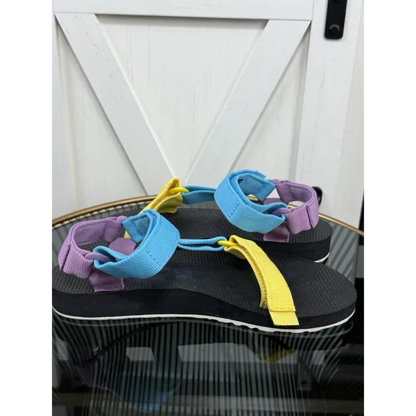 Teva Original Universal Sandals Women’s Size 6 Hiking Outdoor Colorblock 1003987 - Image 6