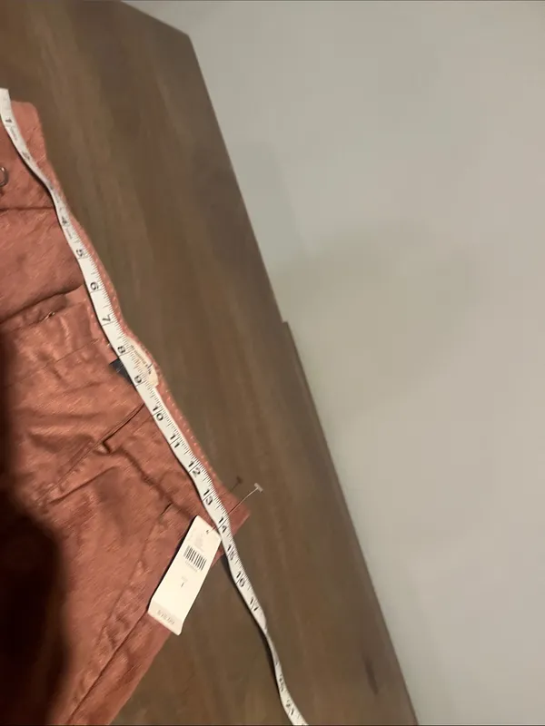 Anthropologie Copper-Tone Essential Skinny Trousers Sz 4 NWT - Image 5