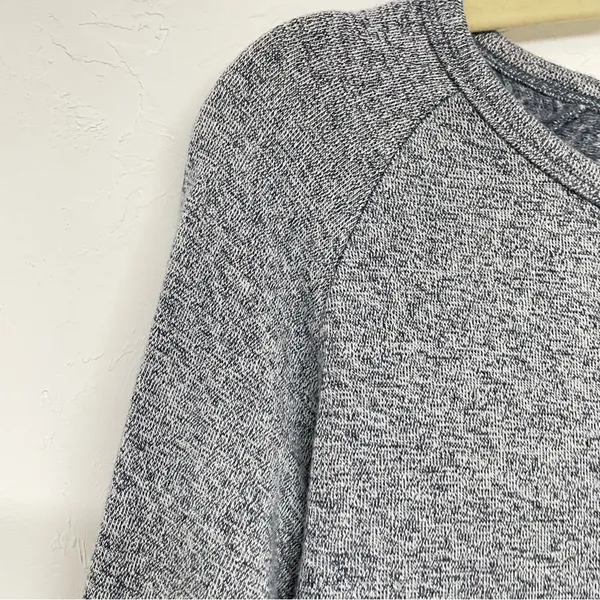 Aritzia Community Blue Crew Neck Long Sleeve Pullover Sweater Womens S Speckled - Image 5
