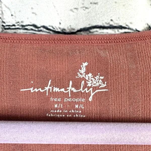Free People Lucky You Layering Top Blush Size M/L - Image 14