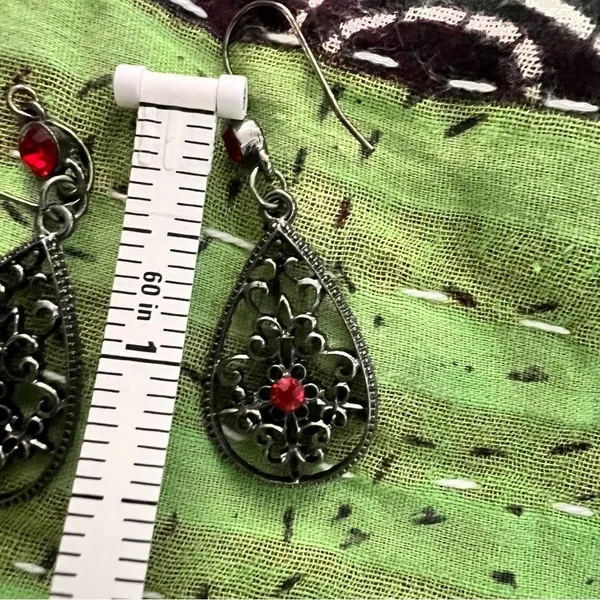 Victorian Style Goth Drop Earrings – For When You’re Haunting in Style - Image 4