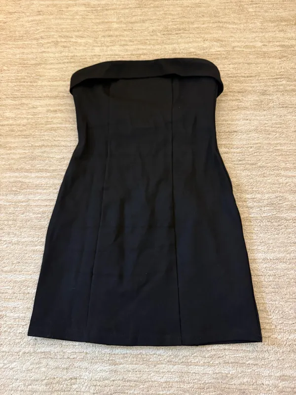 Beginning Boutique Black Mini Dress - Image 2