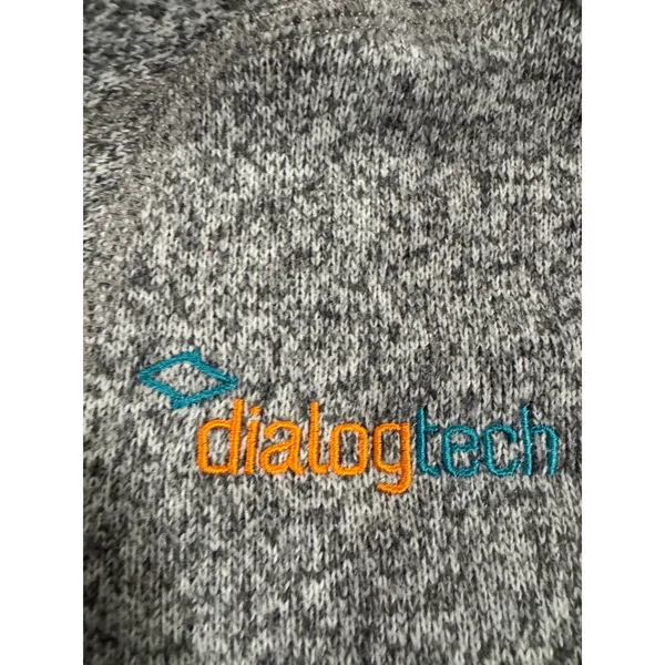 Patagonia Better Sweater DialogTech Logo Gray Quarter Zip‎ Pullover Jacket XS - Image 2