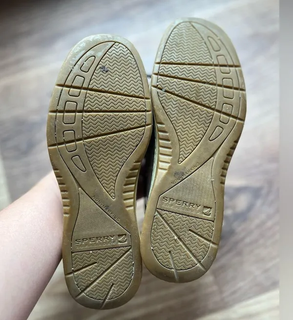 Sperry Topsider Woman’s Angelfish Metallic Boat Shoes 5.5 - Image 5