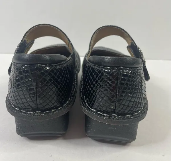 Alegria Paloma Jazzy Black Leather Shoes - Image 3