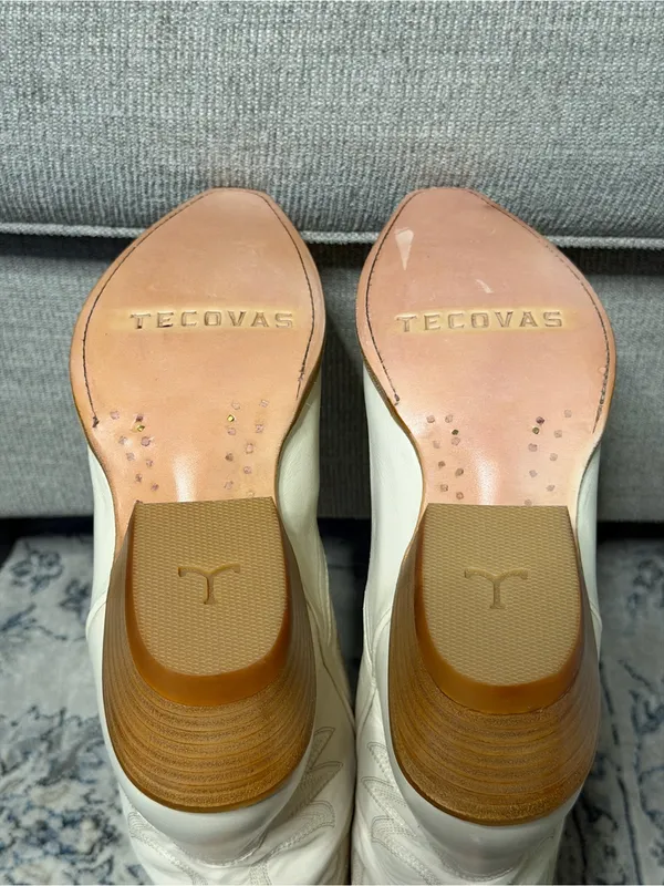 Tecovas The Annie Boots in Bone Size 7.5 - Image 10