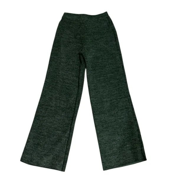 Zara Wide Leg Green Pants(Size Small) - Image 3