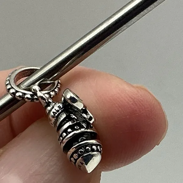 Pandora 398840C01 Sparkling Queen Bee Pendant Sterling Silver CZ Retired - Image 10