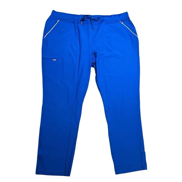 NWT Cherokee Statement Royal Blue Scrub Pants Tapered‎ 3XL - Image 2