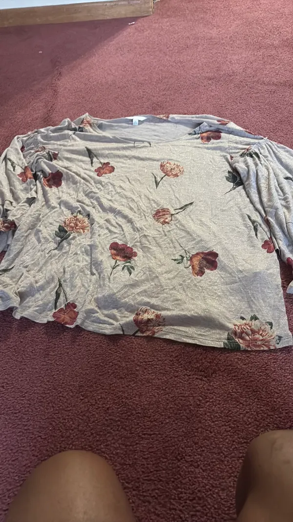Women top Gray Size L - Image 3
