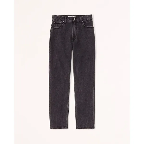 ✨Abercrombie & Fitch High Rise Mom Black Sz 26/2 Jeans✨ - Image 7