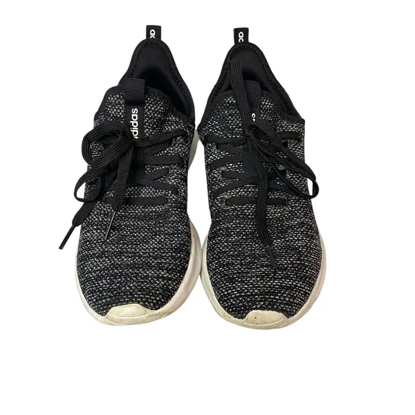 Adidas Cloudfoam‎ Pure Running Shoes Black DB0694 Low Top Lace Up Women's 6.5 - Image 3