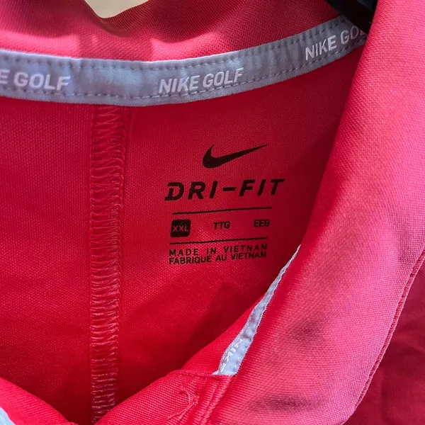 Nike Golf Polo Shirt Sleeveless Fuchsia 884873-691 Dri-Fit Women Size 2XL - Image 3