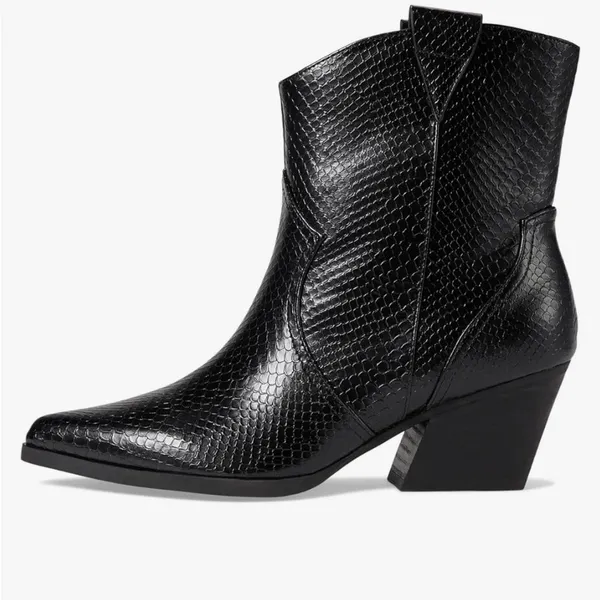 New!‎ Dolce Vita Black Western Keilani Booties Boots size 6 - Image 3
