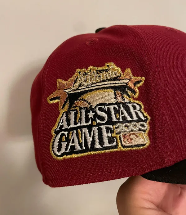 New Era Cap Hat club noho exclusive Rushmore saucy Atlanta braves 2000 all star game patch size 7 1/8 brand new - Image 3