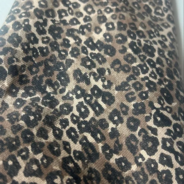 J. McLaughlin Lexi Leopard Print Straight Leg Jeans Size 6 - Image 12