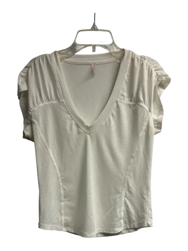 Free People Movement True North V-Neck Ruched Top Size Small - Image 2