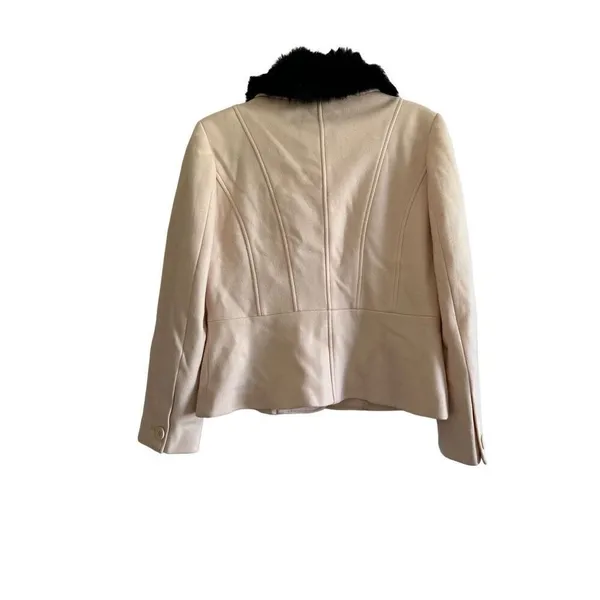 NWT Sandra Angelozzi "Nude" Jacket Size 40 80%wool 20% acrylic A Size M - Image 2