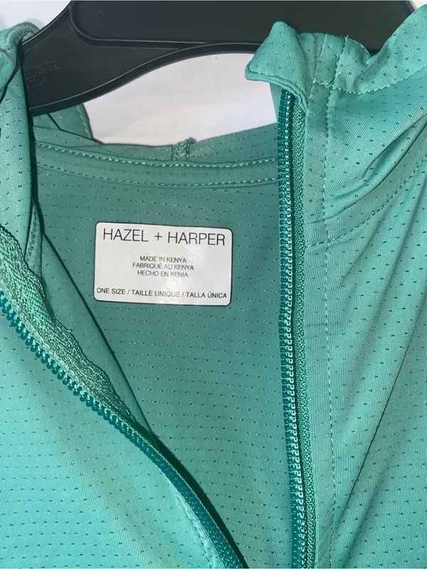 Cropped Hooded Windbreaker Jacket - Image 4
