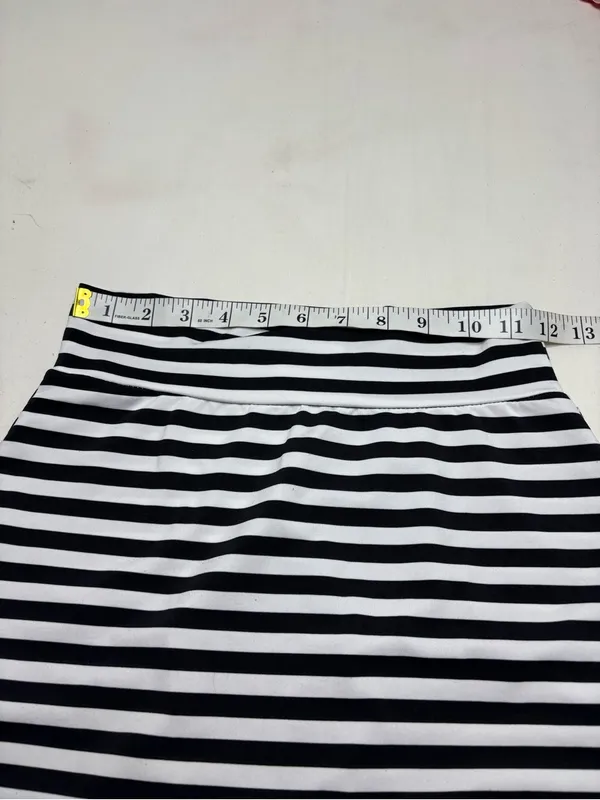 Jonathan Martin For Her Black&White Striped Maxi Skirt - Sz S -casual long skirt - Image 5