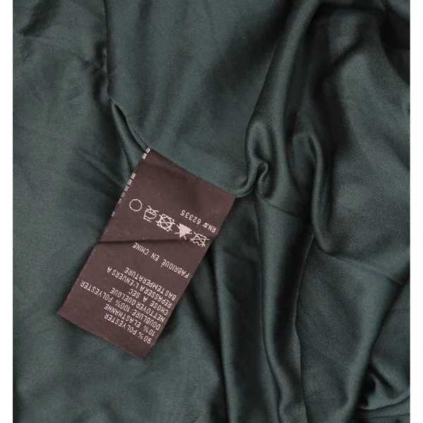 Betsy & Adam Womens One Shoulder Velvet Gown Dress A21575P Hunter Green 6P - Image 6