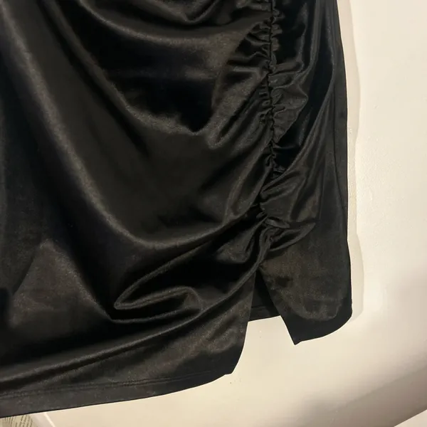 Windsor Satin Mini Dress - Image 3