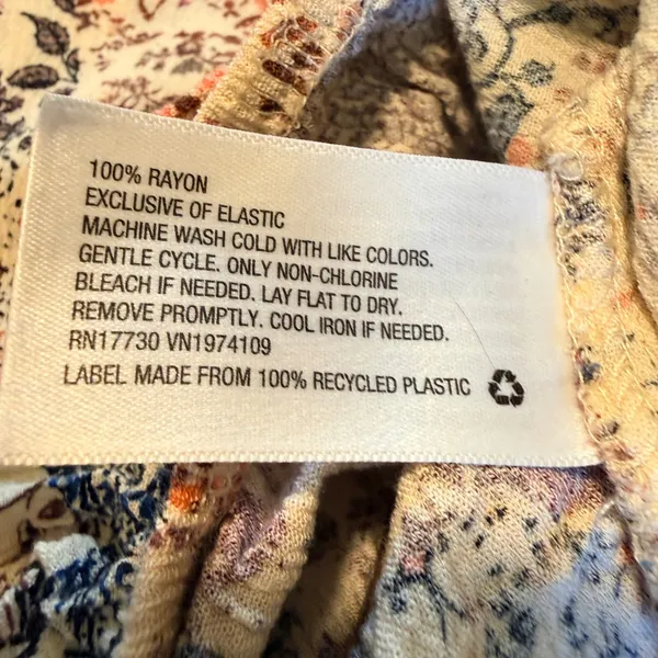 Knox‎ Rose Medium Floral Surplice Wrap Front Blouse Multicolor Boho Top Size M - Image 4
