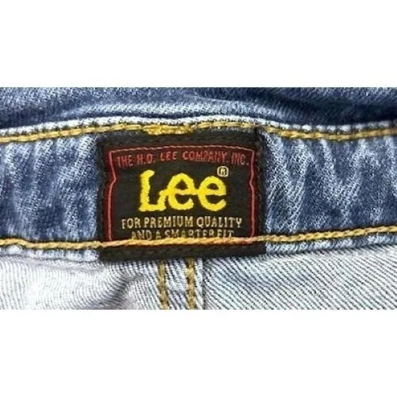 Lee‎ Double Button Denim Shorts Y2K Style Carefree Playful Summer Americana Sz 8 - Image 8