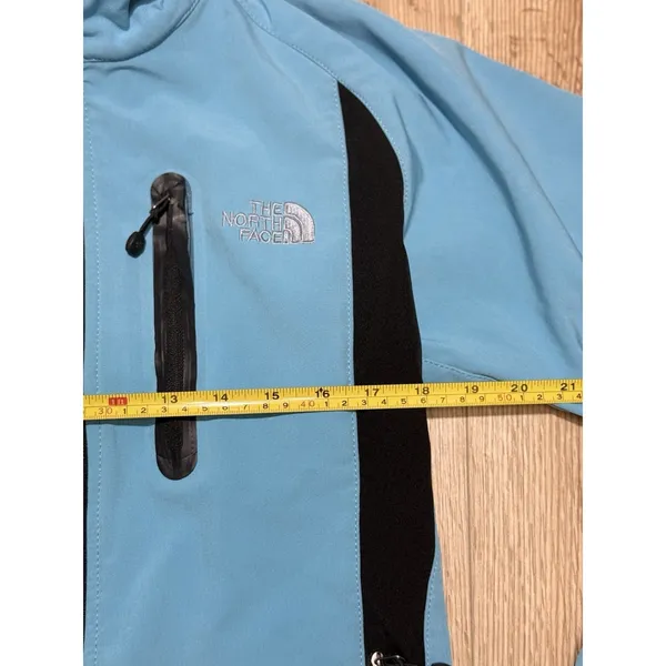The North‎ Face Summit Series Jacket Womens Size Large Full Zip Teal Outdoors - Image 3