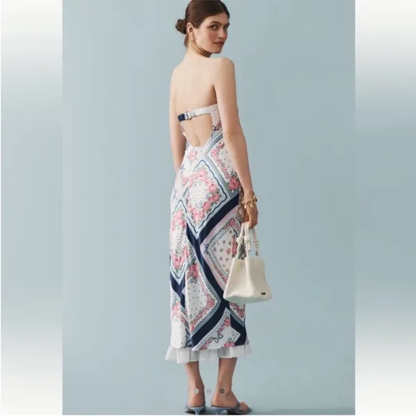 NWT for love and lemons Daisy Mae midi dress size large‎ - Image 2