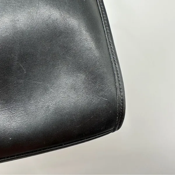 Vintage Coach 9997 Legacy Black‎ Genuine Leather Crossbody Bag - Image 12