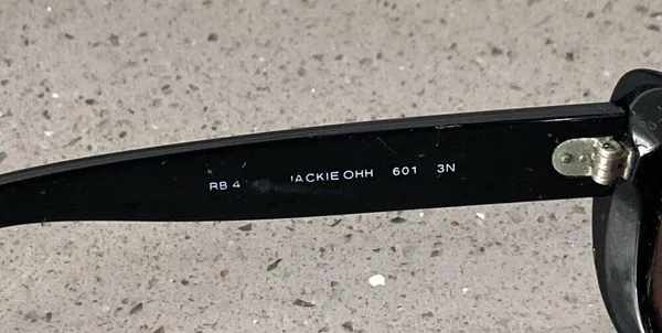 Ray-Ban RB 4101 JACKIE OHH 601 3N Eyeglasses FRAMES ONLY black full rim - Image 8