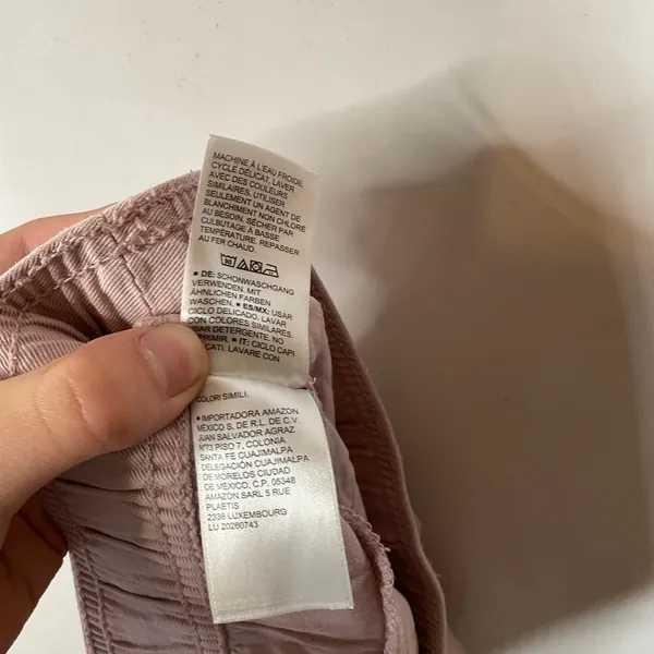 Daily Ritual Loose Fit‎ Pink Joggers Size 6 - Image 5