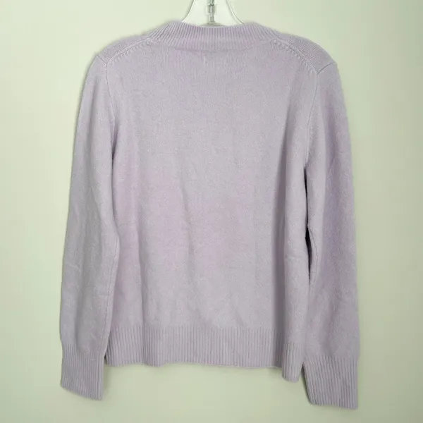 Jcrew Size S Light Purple Crewneck Sweater Pullover Extra Soft Yarn NEW NWT - Image 4