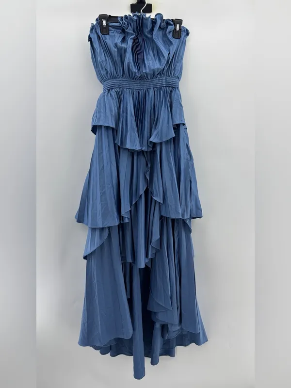 AMUR Janey Gown Blue Size 0 - Image 7