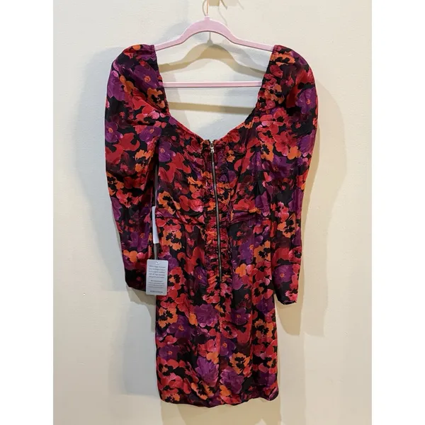 SAYLOR Alouette Floral Mini Cocktail Sweetheart Dress Women's Size XS New $275 - Image 4