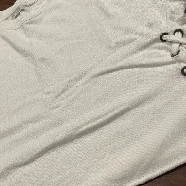 White Aerie cropped sweater - Image 5