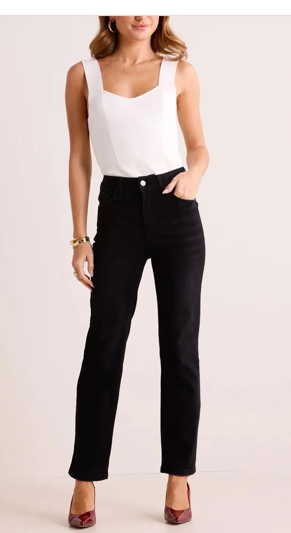 Avara Black Jeans Size 27 - Image 2