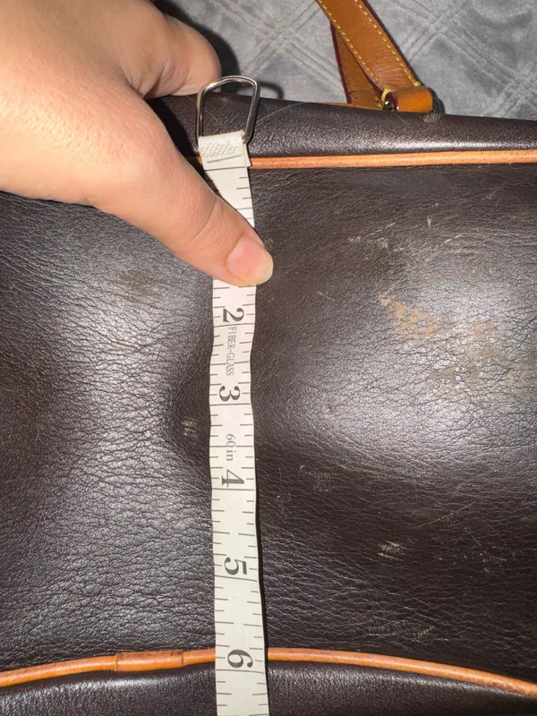 Dooney & Bourke Florentine Kristen Black Leather Shoulder Tote Bag - Image 13