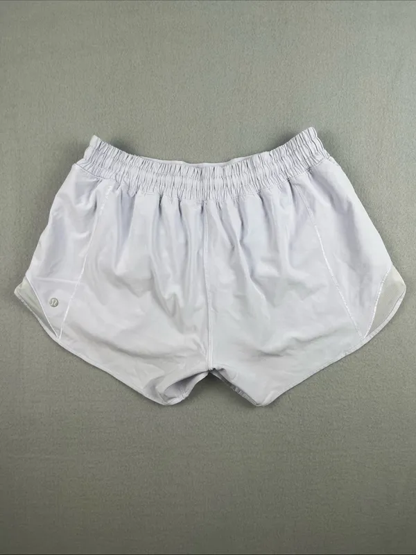 Lululemon Hotty Hot Shorts in Light Lavender Size: 8 - Image 5