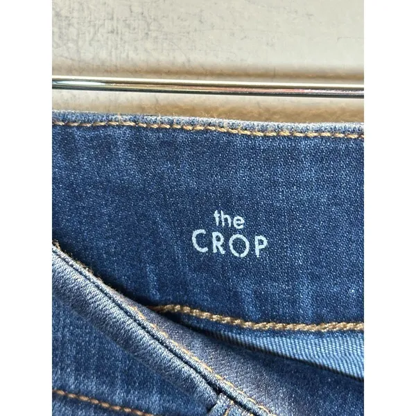Liverpool Chloe Pull-On Jeans Womens 4 Blue Crop Cantrell Stretch Denim - Image 13