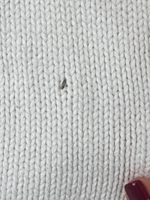 Polo Ralph Lauren Cotton Bear Long Sleeve Crew Neck Pullover in Ivory Large Wome - Image 6