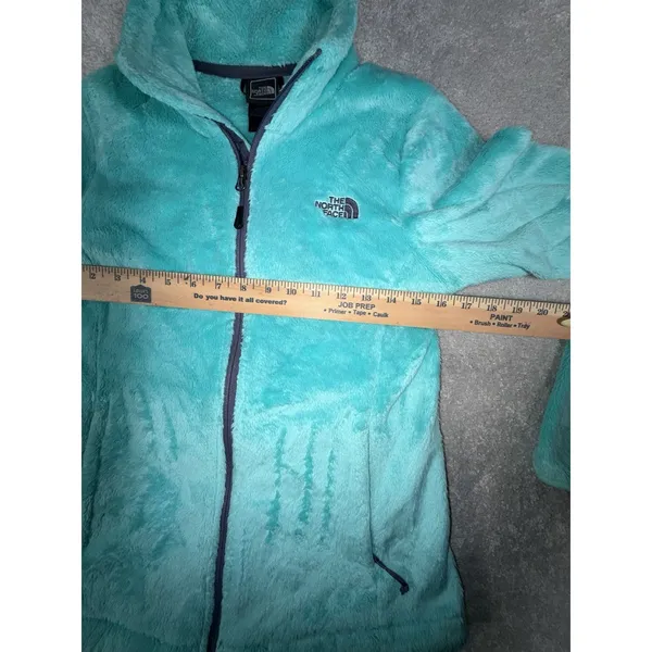 The North Face Osito 2 Jacket Women's XS Turquoise Aqua High Pile Fleece - Image 7