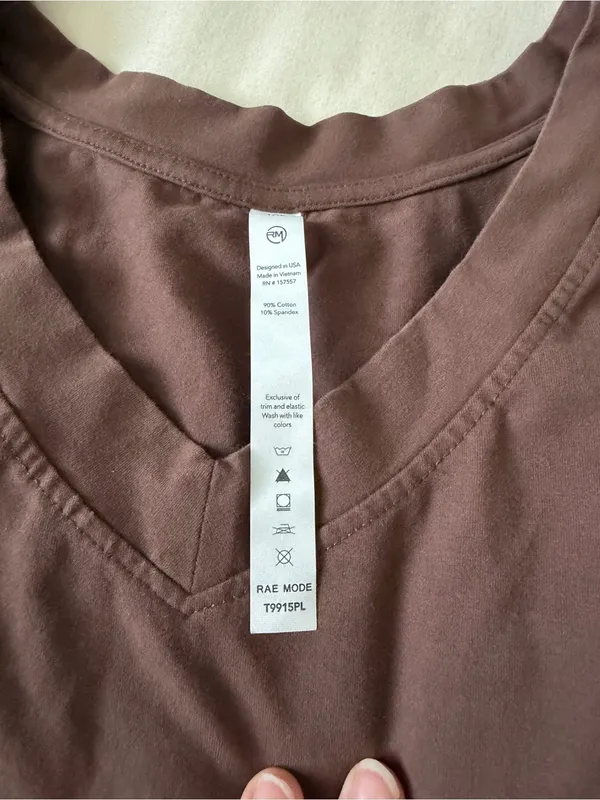 Rae Mode Brown Shirt Size 1X - Image 2