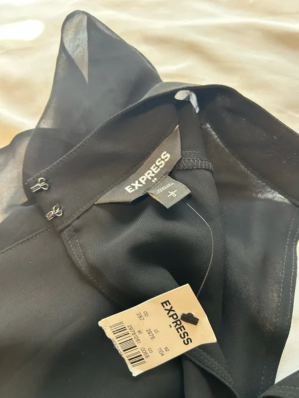 Express Black Blouse - Image 3