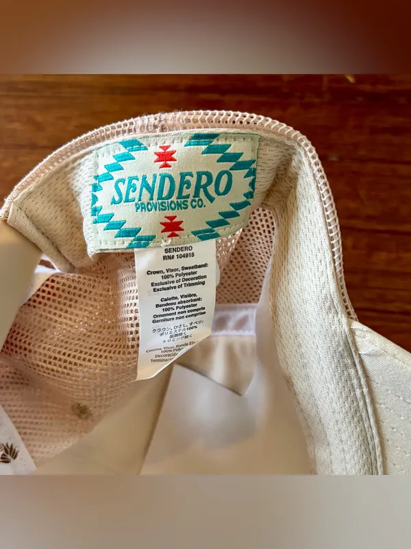 SENDERO PROVISIONS CO. Shoulda Been A Cowboy Trucker Hat adjustable embroidered - Image 5
