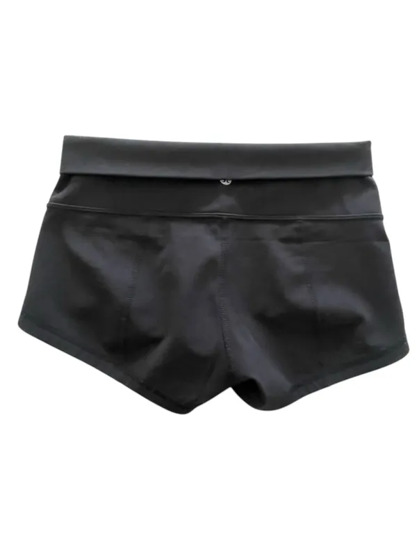 HTF: new Lululemon ॐ Wunder High Waist Yoga Running Short 2" Inseam ॐ Black 8 - Image 9